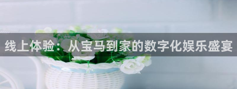 米乐yy易游网址：线上体验：从宝马到家的数字化娱乐盛宴